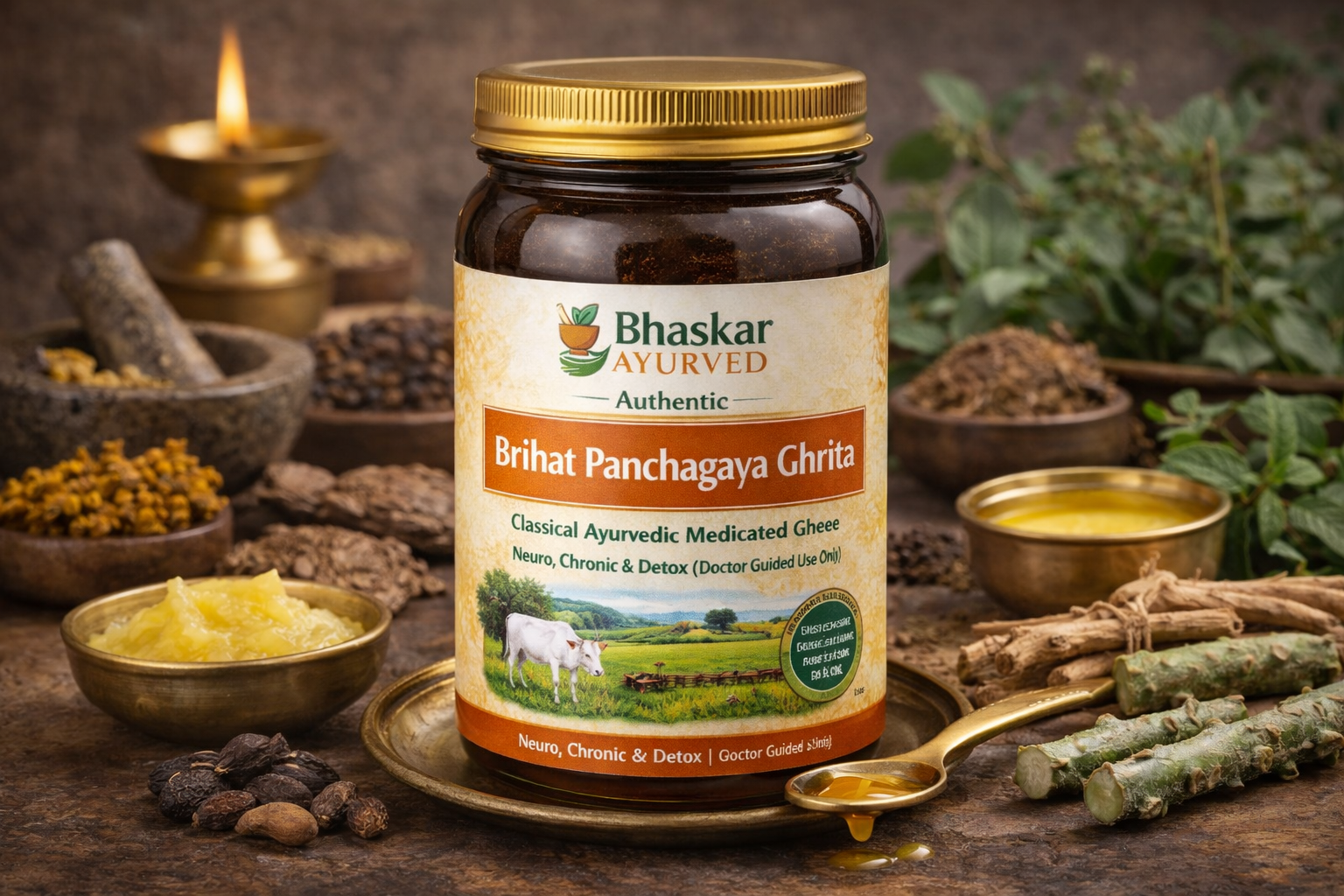 Bhaskar Ayurved Brihat Panchagavya Ghrita